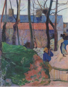 Häuser in Le Pouldu Paul Gauguin Ölgemälde